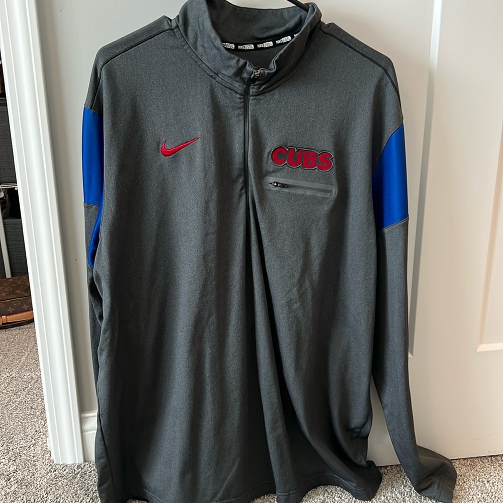 Men’s Chicago Cubs Nike Quarter Zip